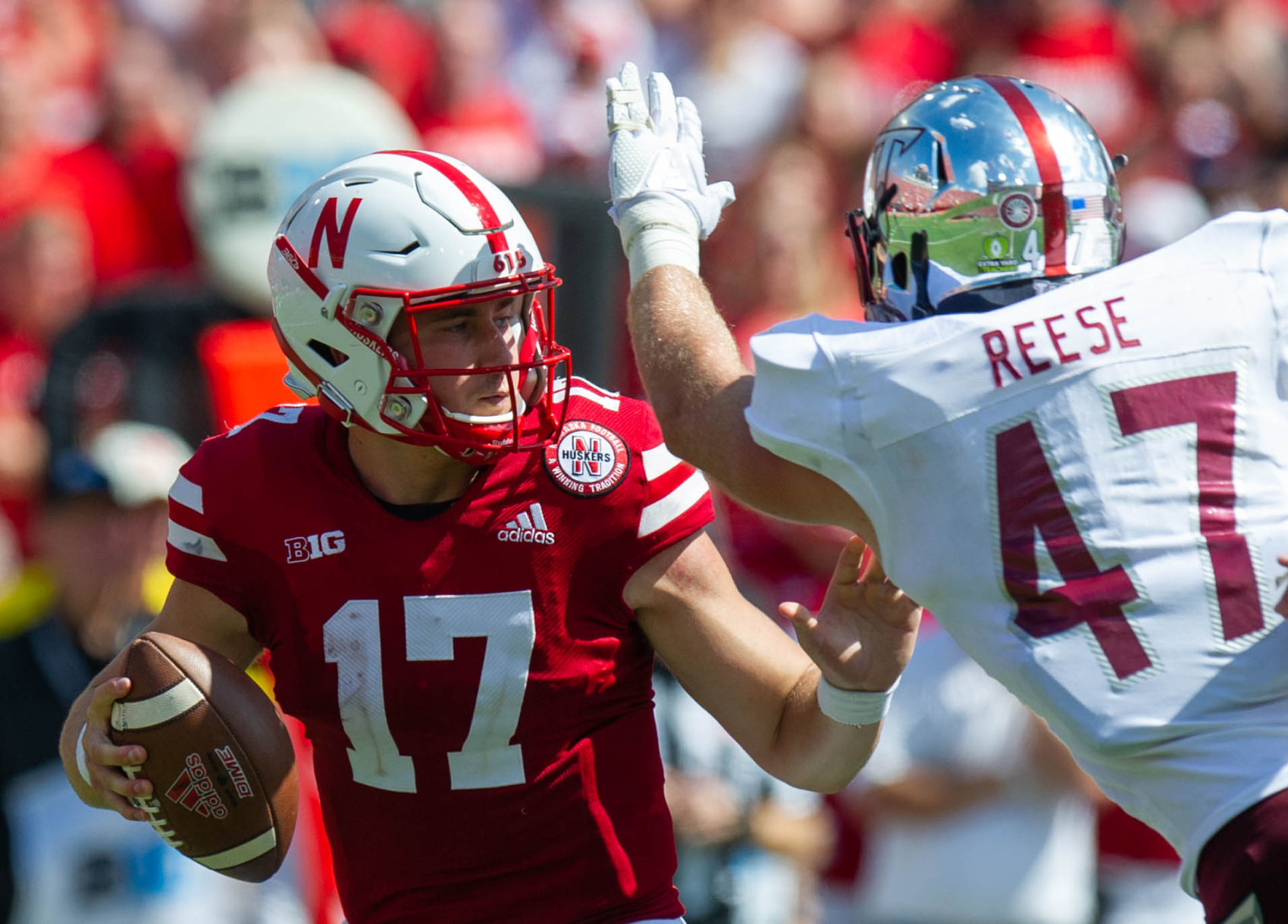 Troy vs. Nebraska, 9/15/18